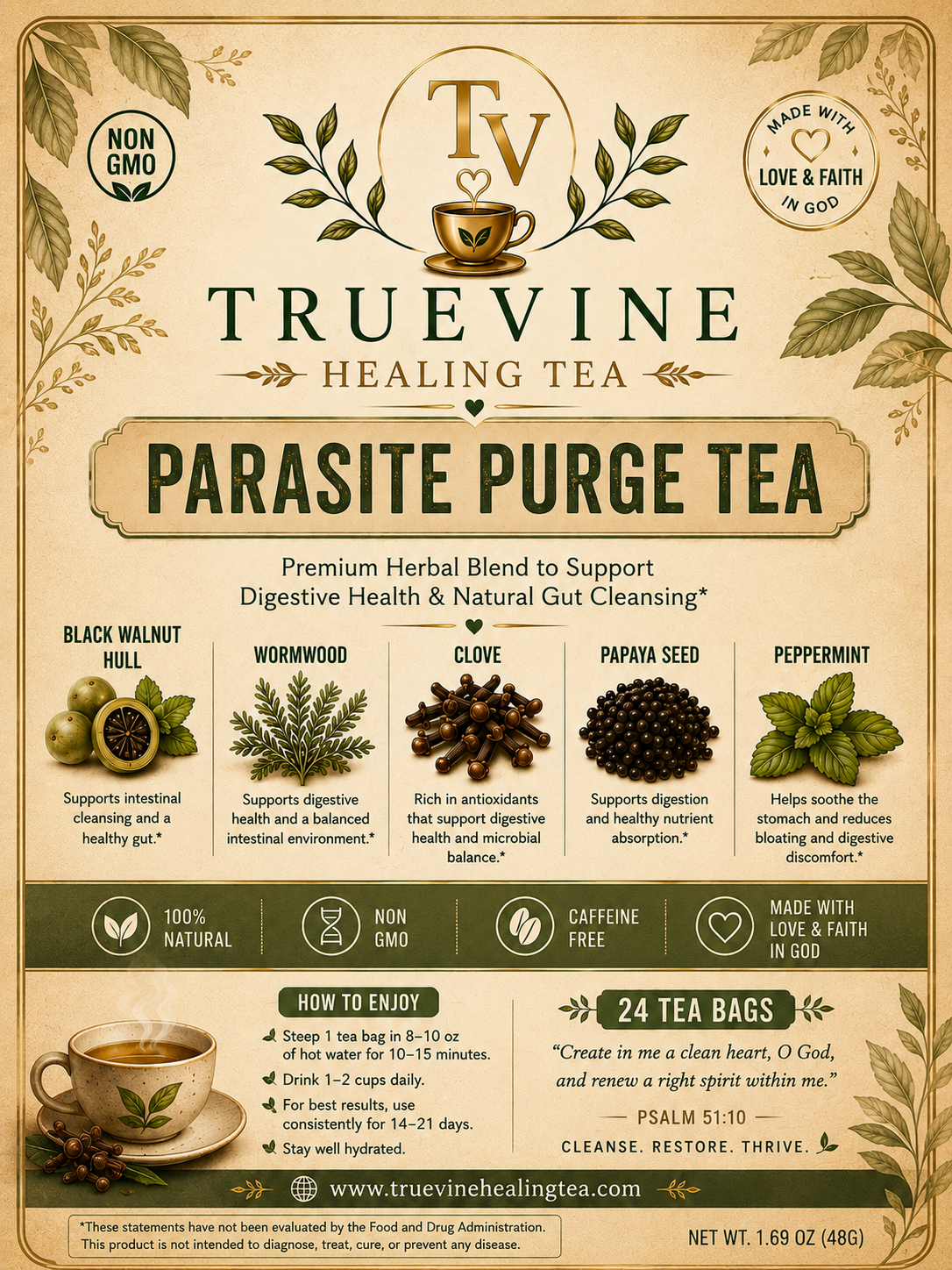 Parasite Purge Tea