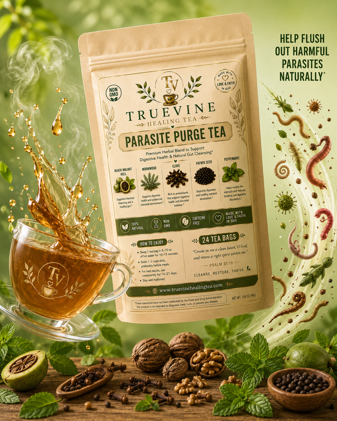 Parasite Purge Tea